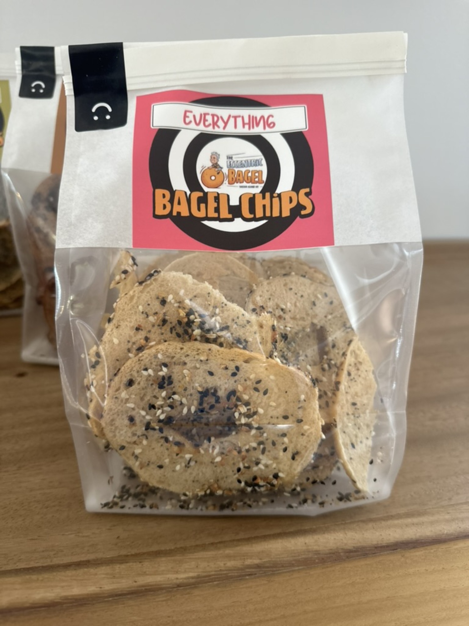 The Eccentric Bagel's bagel chips can now be ordered online. COURTESY THE ECCENTRIC BAGEL