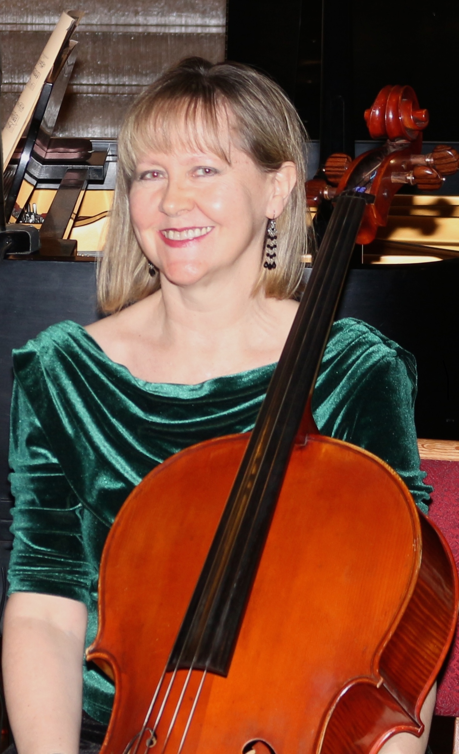 Cellist, pianist and composer Mary Wooten of The Moss Ensemble. COURTESY LTV