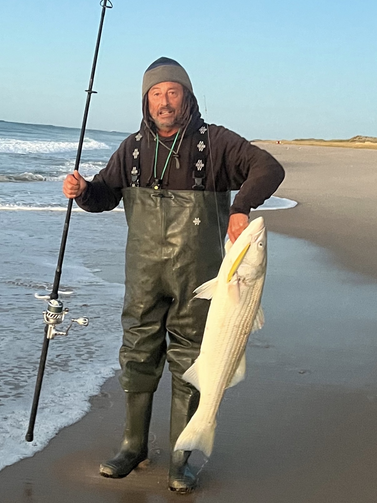 Striped bass fishing is good off the South Fork of Long Island right now, but many fear that without drastic changes to the way the fish are managed this fall and winter, their populations are in dire threat of being depleted further. ADAM FLAX