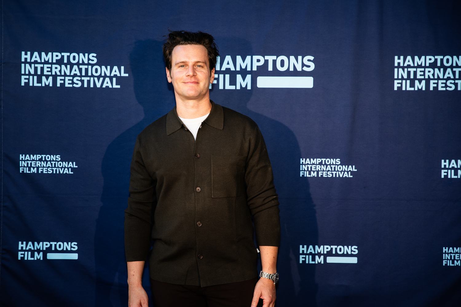 Actor Jonathan Groff at the 32nd Annual Hamptons International Film Festival. JESS DALENE/HAMPTONSFILM