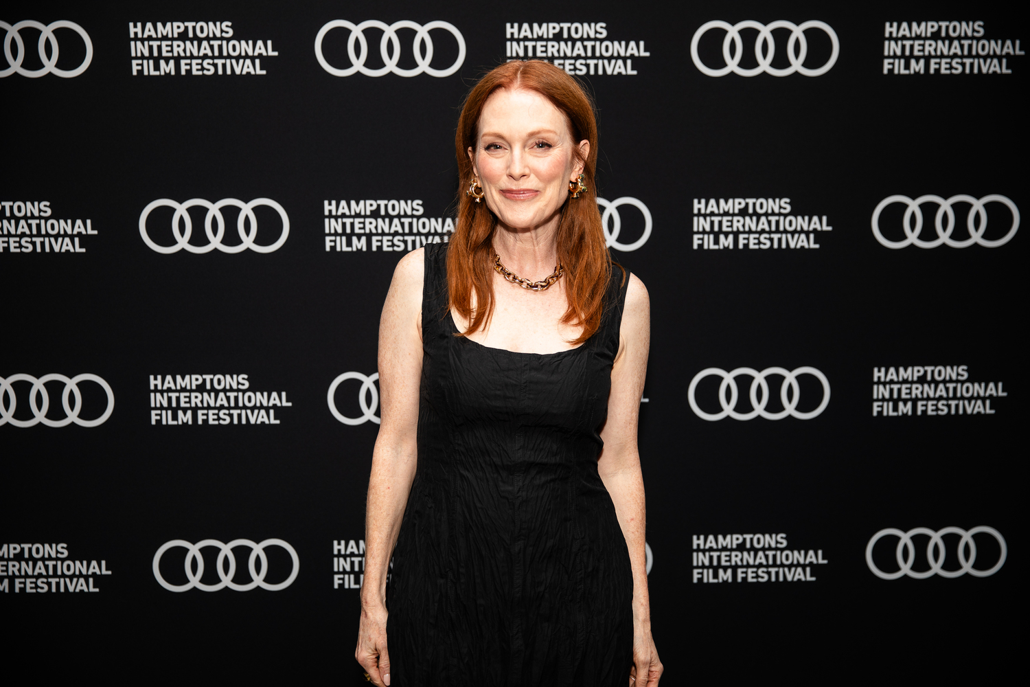 Actress Julianne Moore at the 32nd Annual Hamptons International Film Festival. JESS DALENE/HAMPTONSFILM