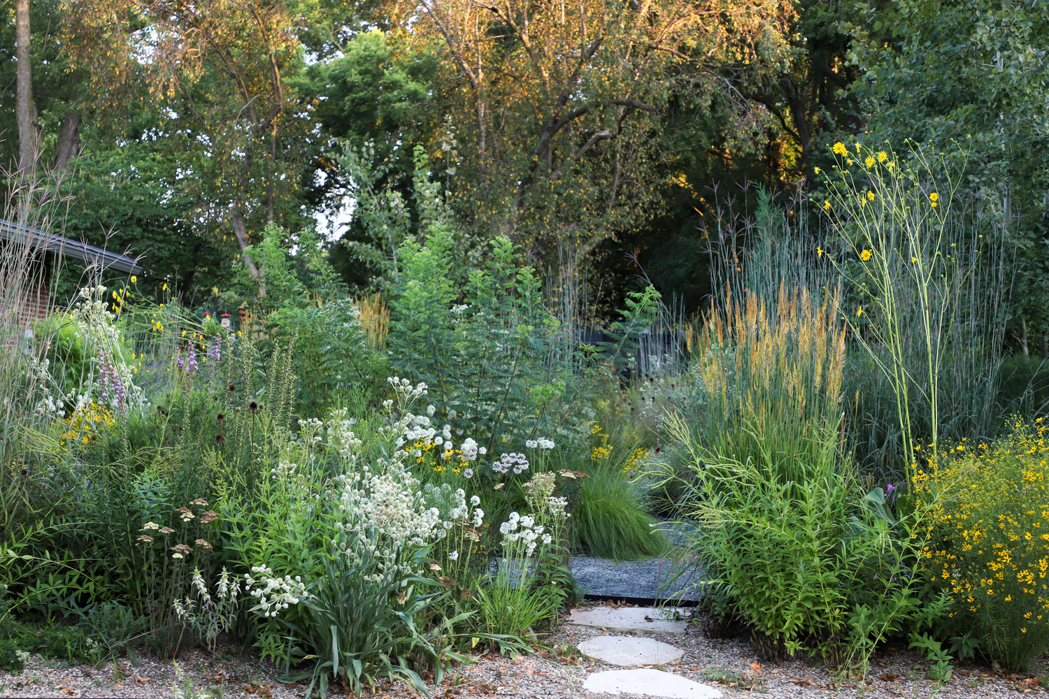 A gravel garden in Ames, Iowa. COURTESY JEFF EPPING