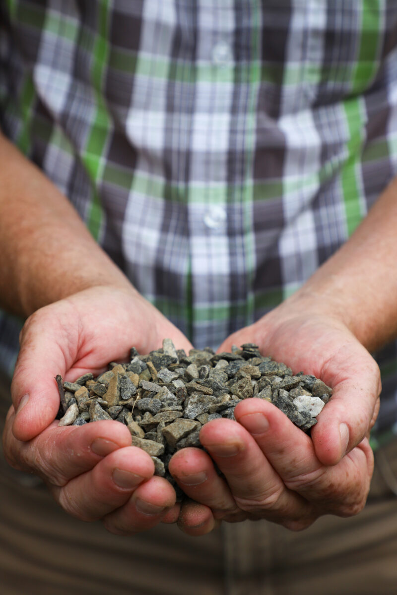 The gravel should be of a size and shape that it won't be hospitable for weed seeds to germinate. COURTESY JEFF EPPING.