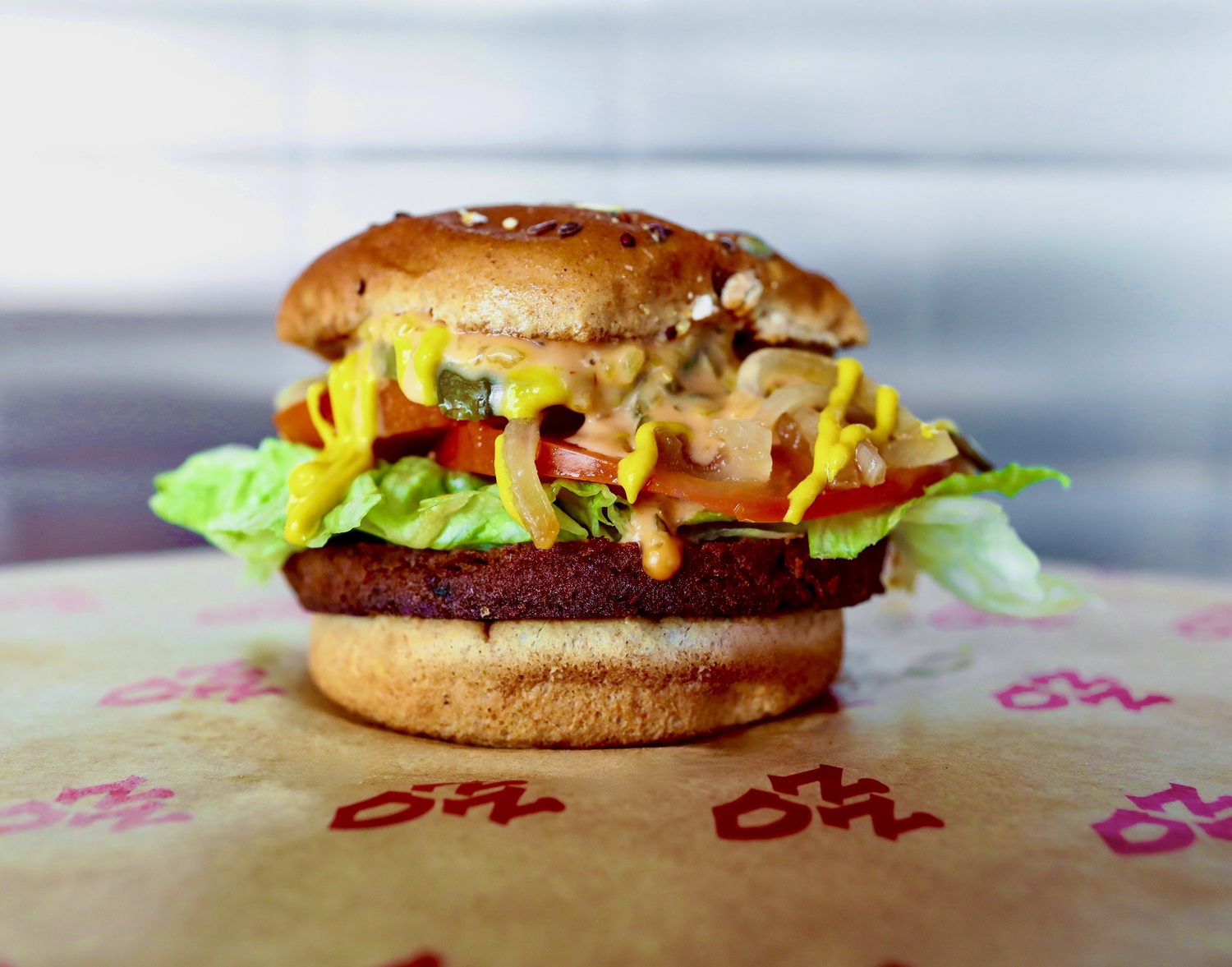 The California vegan burger. ERIC STRIFFLER