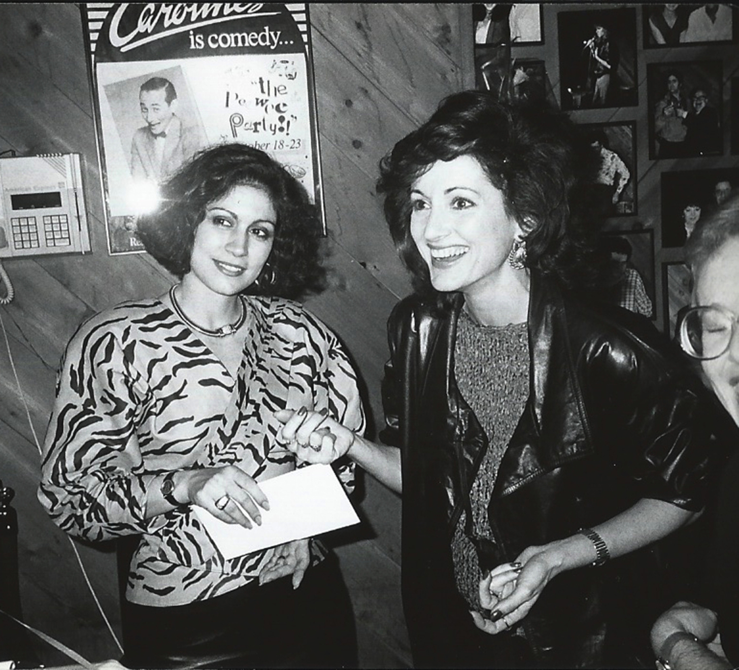 Caroline Hirsch and Robin Strasser. COURTESY NEW YORK COMEDY FESTIVAL