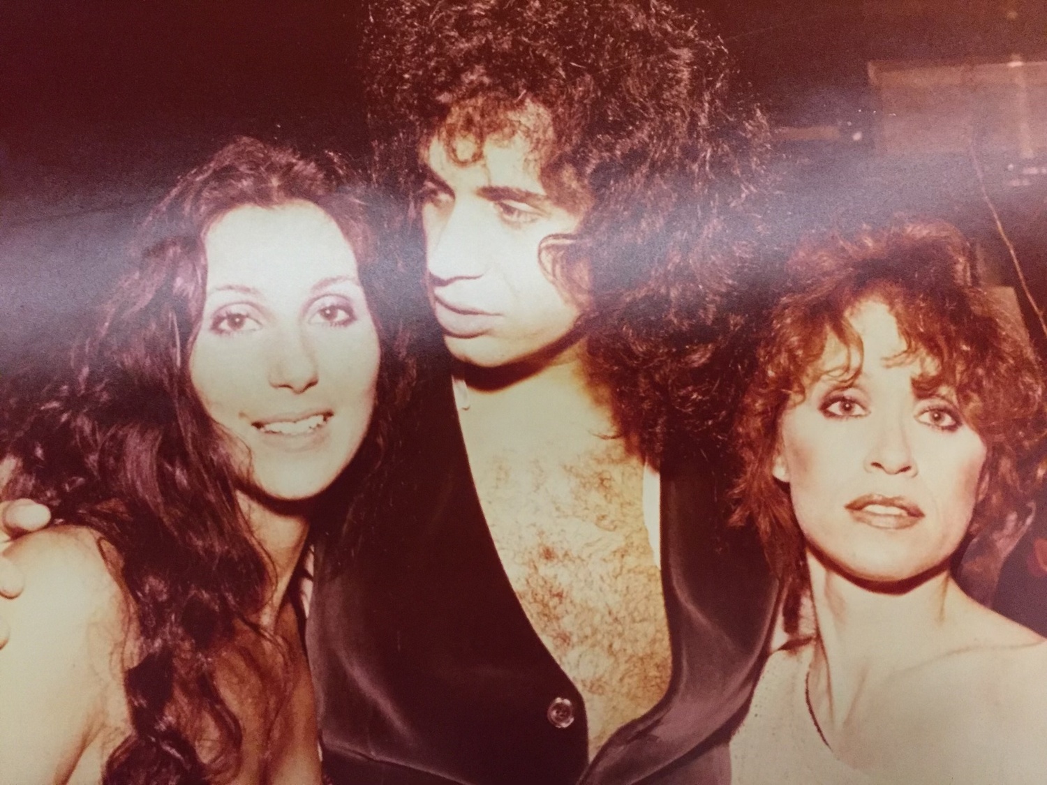 Cher, Gene Simmons and Alice Harris.