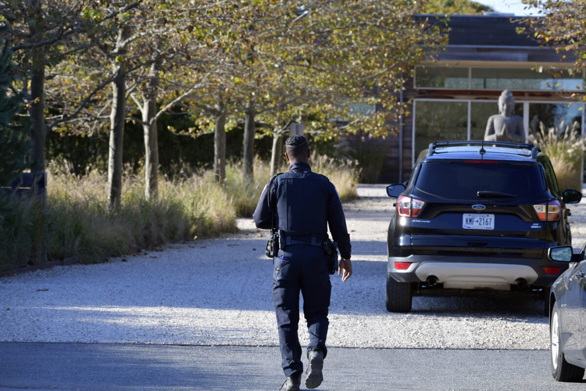 Southampton Town Police and Suffolk County Police homicide detectives are investigating the death of a 33-year-old woman at the Shou Sugi Ban House. a posh Water Mill wellness spa.   DANA SHAW