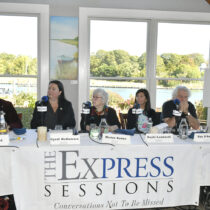 The panelists at the Express Sessions event, 