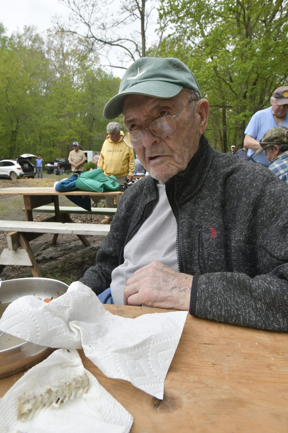 Preston Raynor celebrating his his 100th birthday.   
DANA SHAW