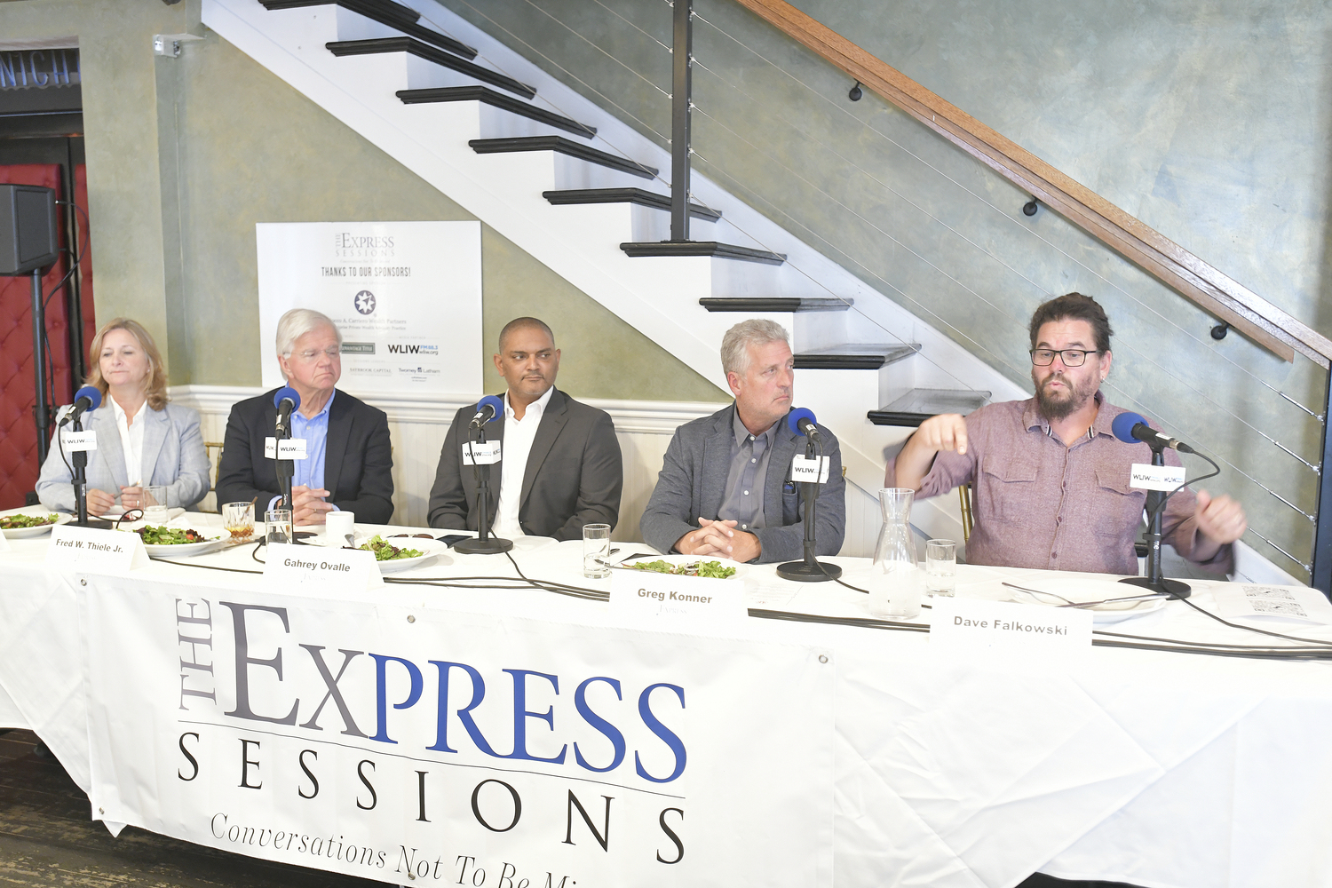 The panel at the Express Session on October 17.   DANA SHAW