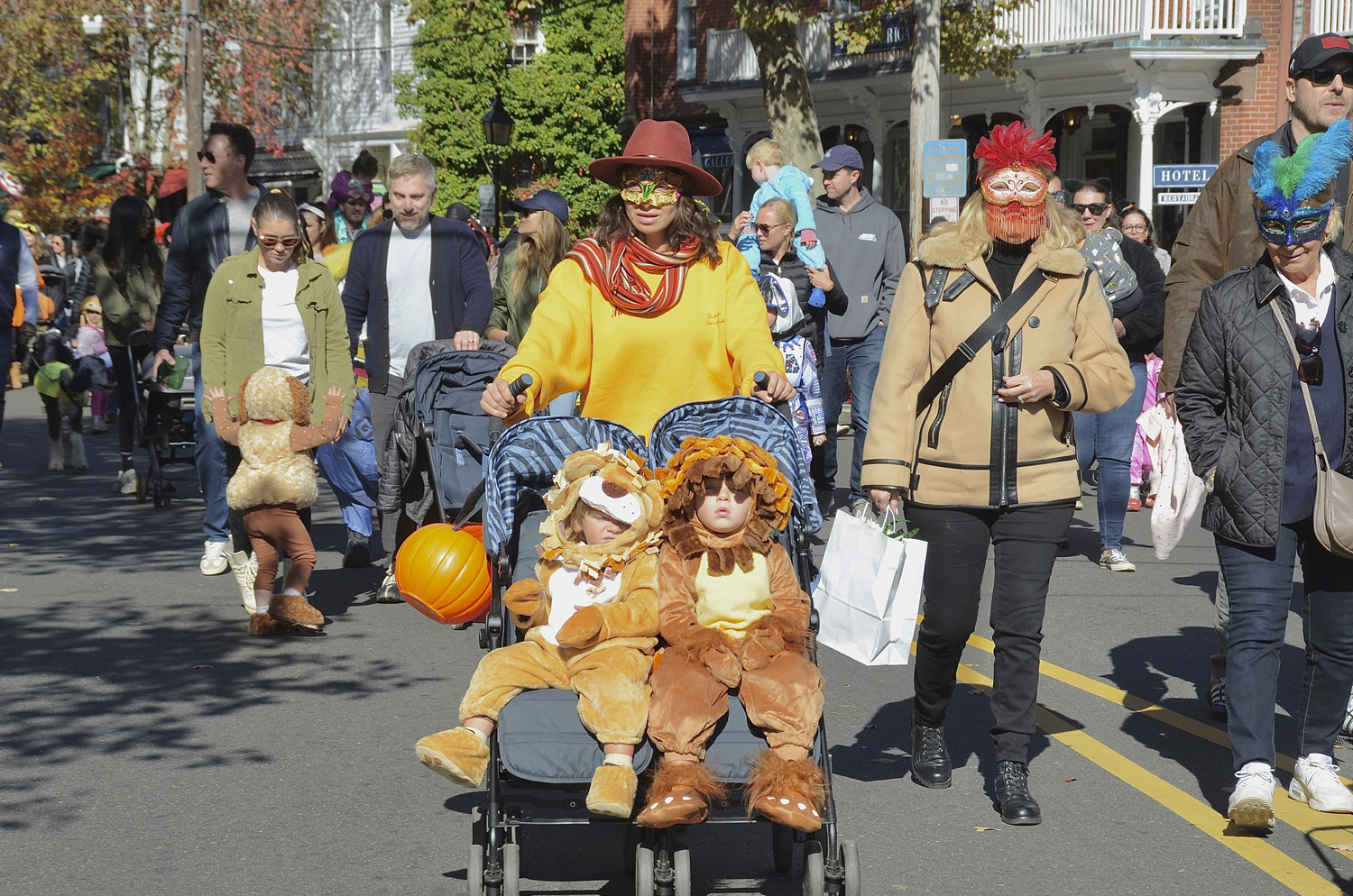 The Chamber's Ragamuffin Parade on Sunday afternoon.