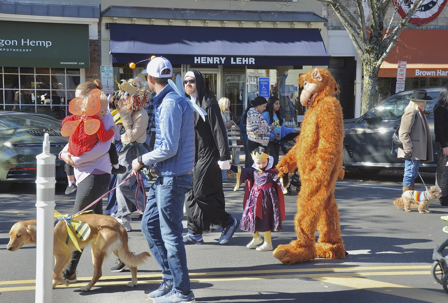 The Chamber's Ragamuffin Parade on Sunday afternoon.