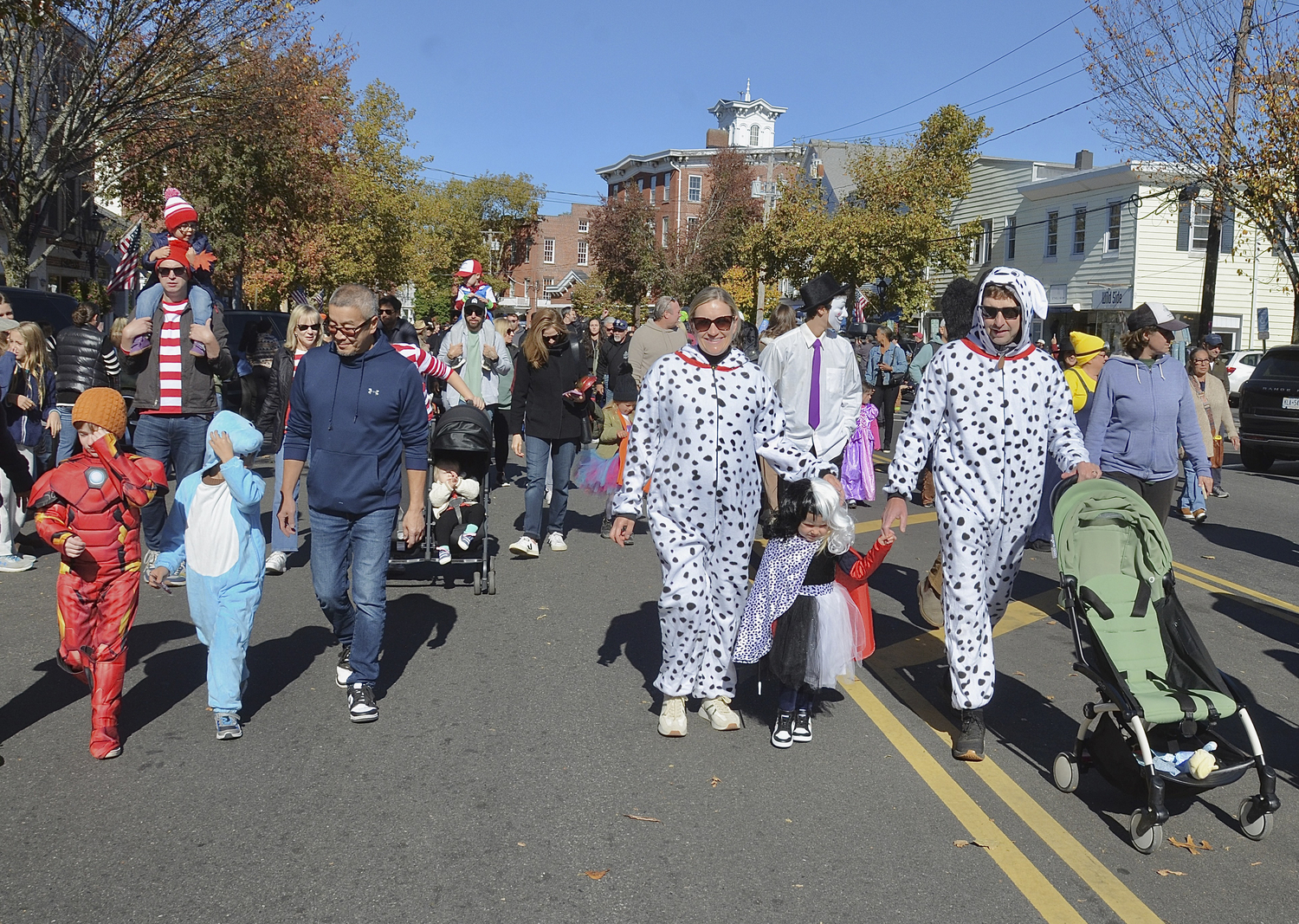 The Chamber's Ragamuffin Parade on Sunday afternoon.