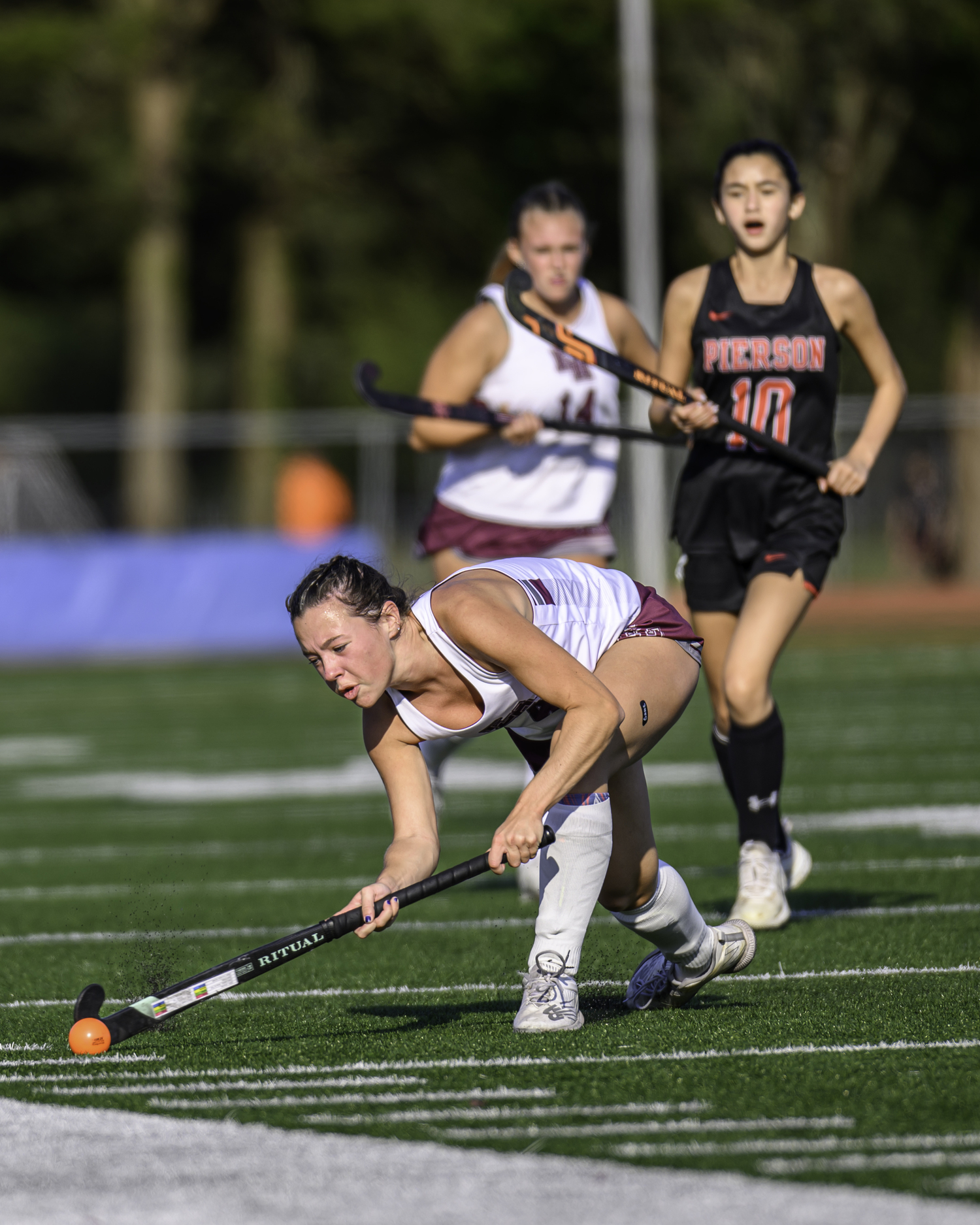 East Hampton senior Kerri O'Donnell   MARIANNE BARNETT