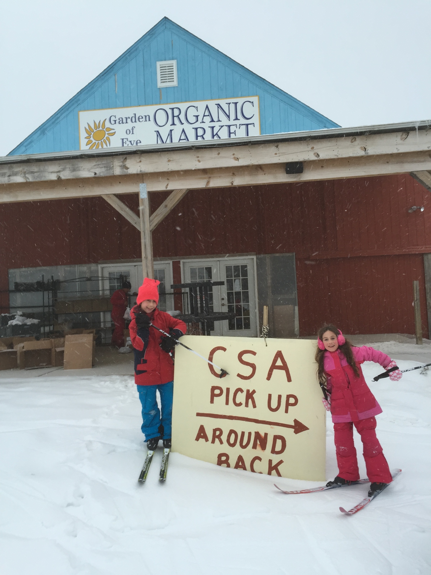 Garden of Eve in Riverhead is one of several farms in the area offering a winter CSA program. COURTESY GARDEN OF EVE