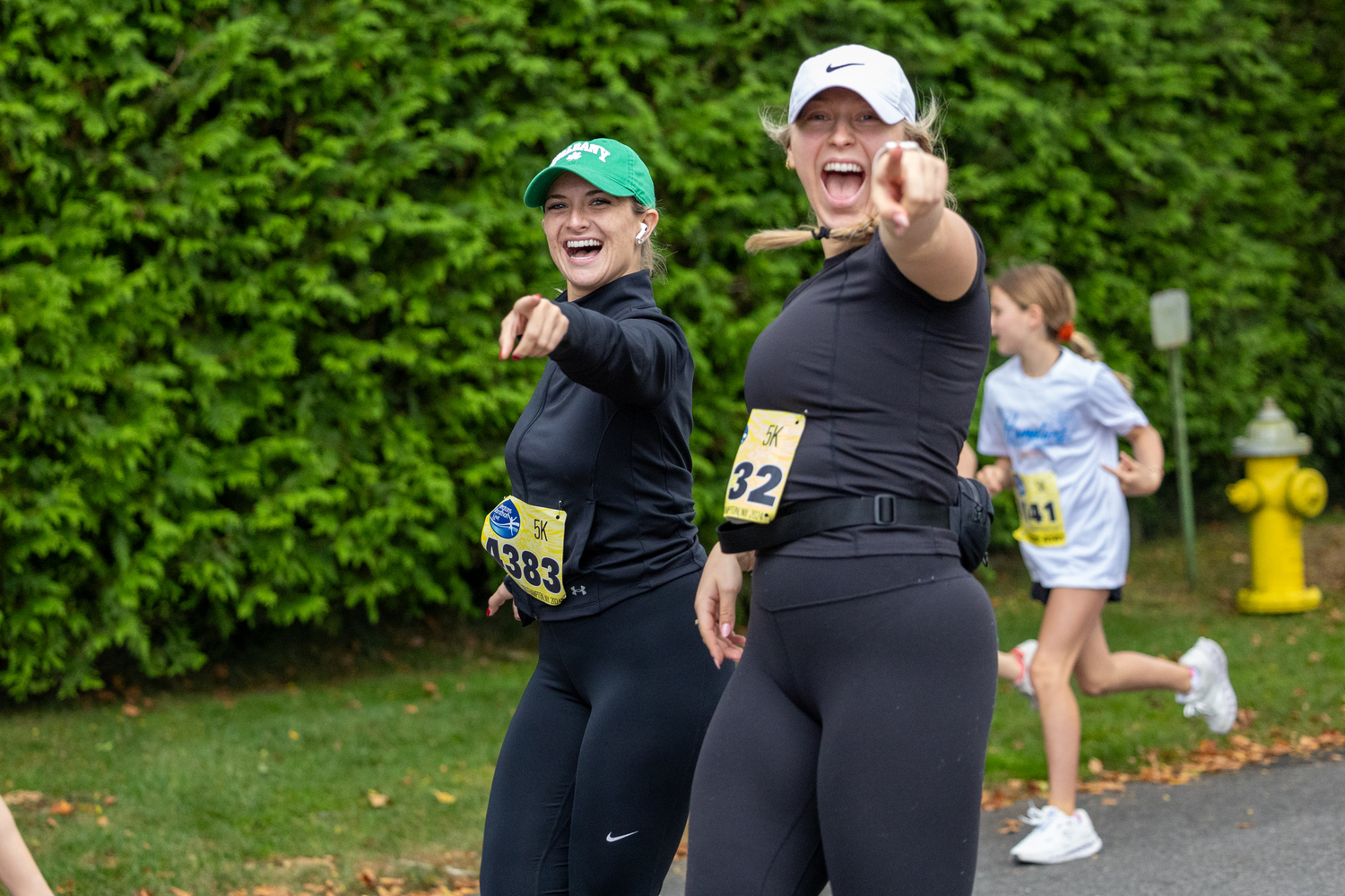 Cara Cliffe, left, and Isabella Lumley.   RON ESPOSITO