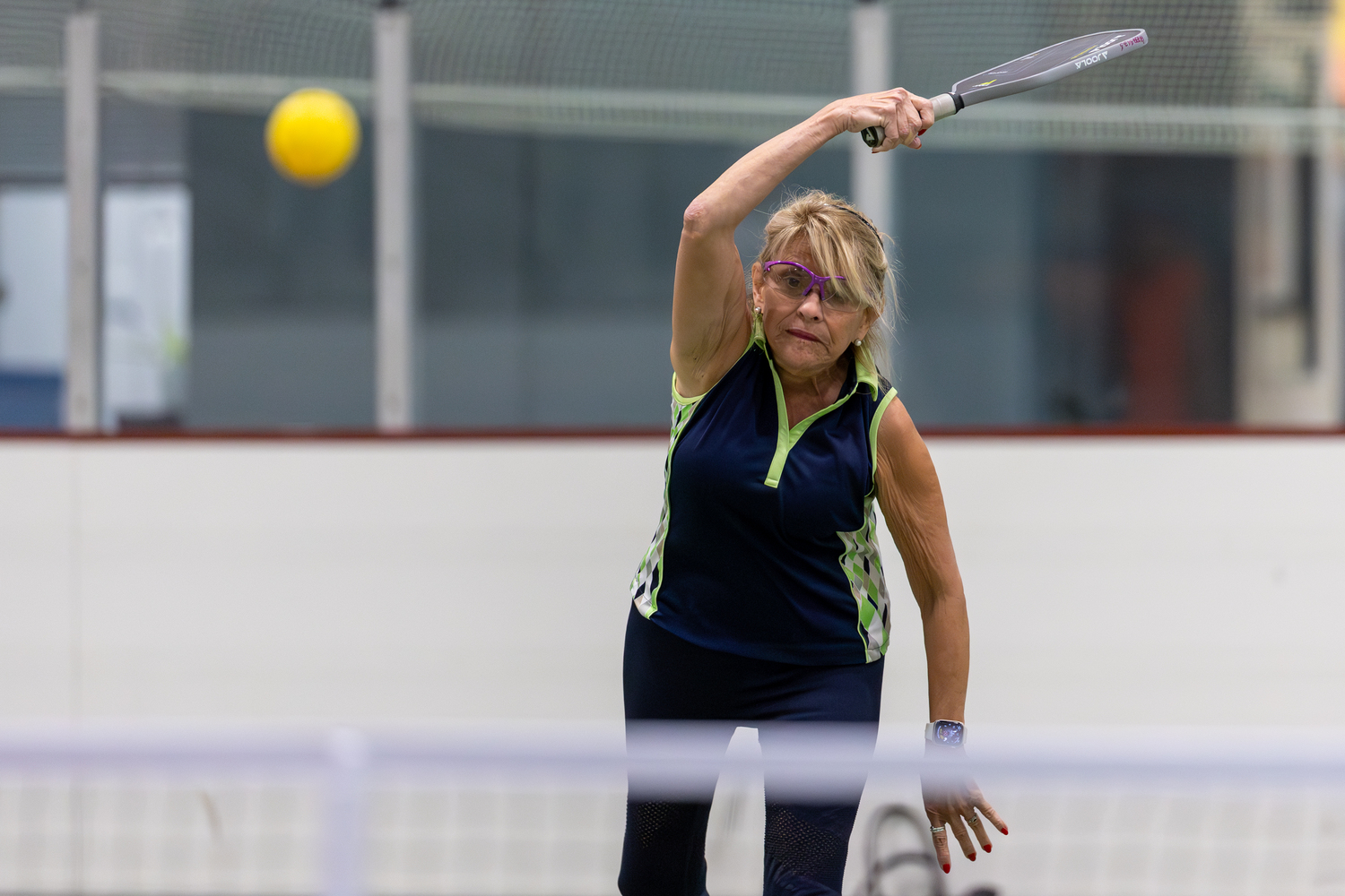 The Heart of the Hamptons Pickleball Tournament at SYS this past Sunday raised over $10,000 for the Southampton-based nonprofit organization.   RON ESPOSITO