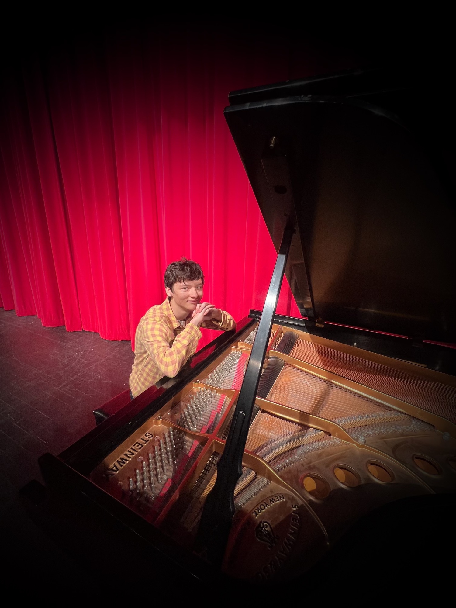 PIerson Senior Kai Basseches is a standout piano player, and one of his original compositions was first place at a NYSSMA event. AUSTIN REMSON