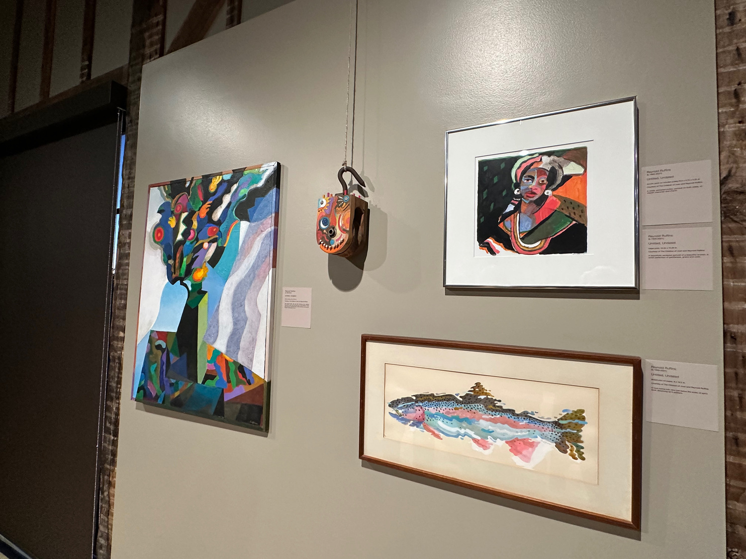 A collection of imagery by artist Reynold Ruffins on view at The Church. ANNETTE HINKLE