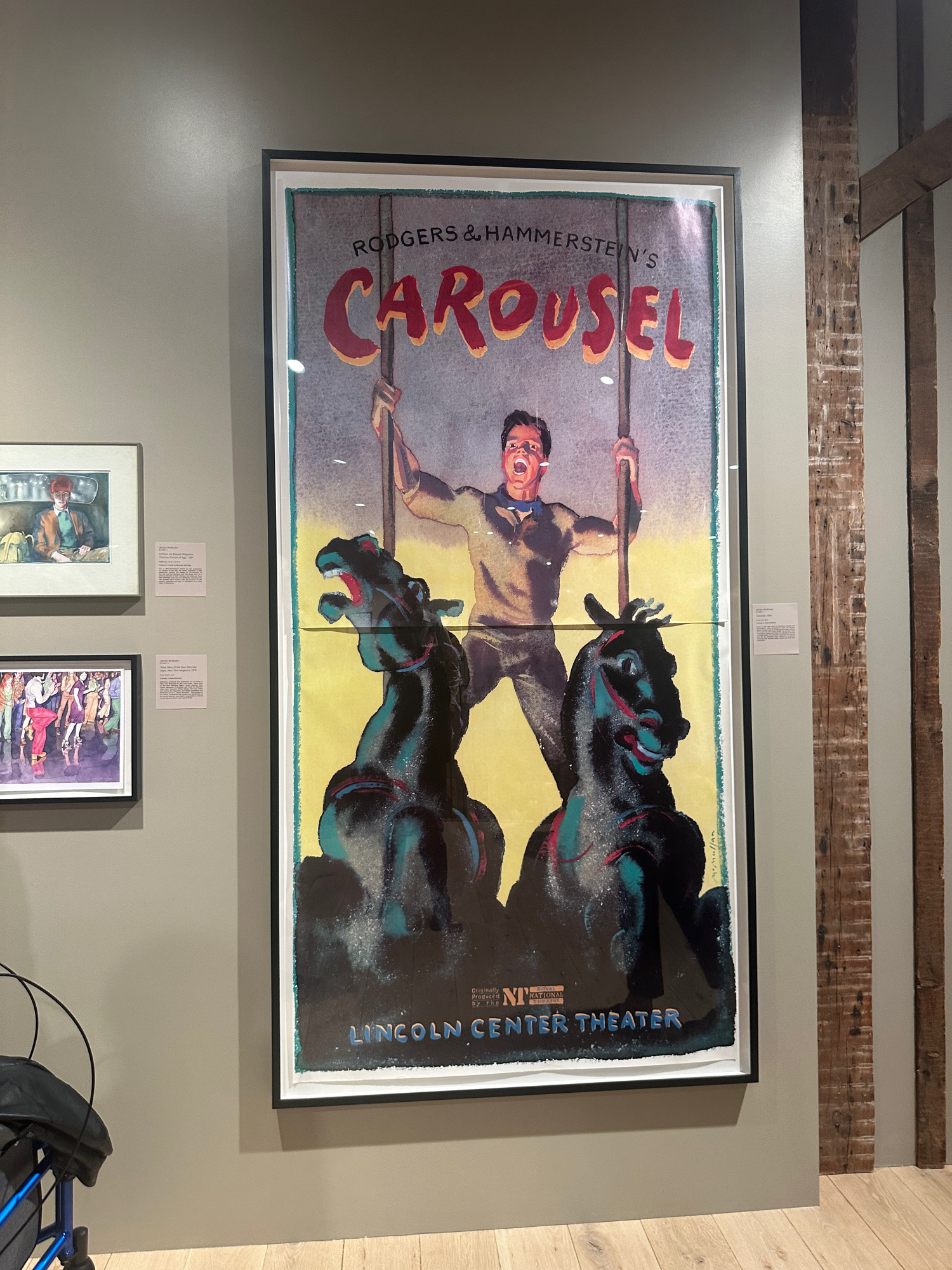 A poster for the Broadway show 