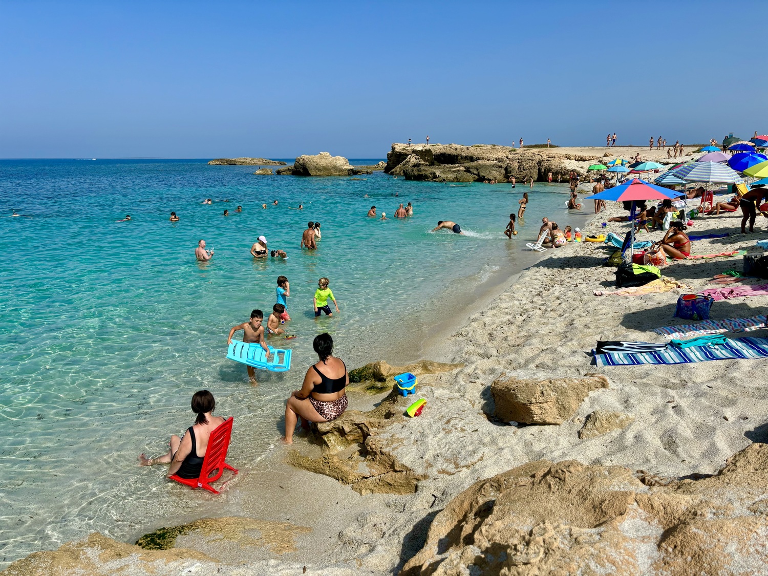 Is Arutas, a beach outside of the city of Oristano.