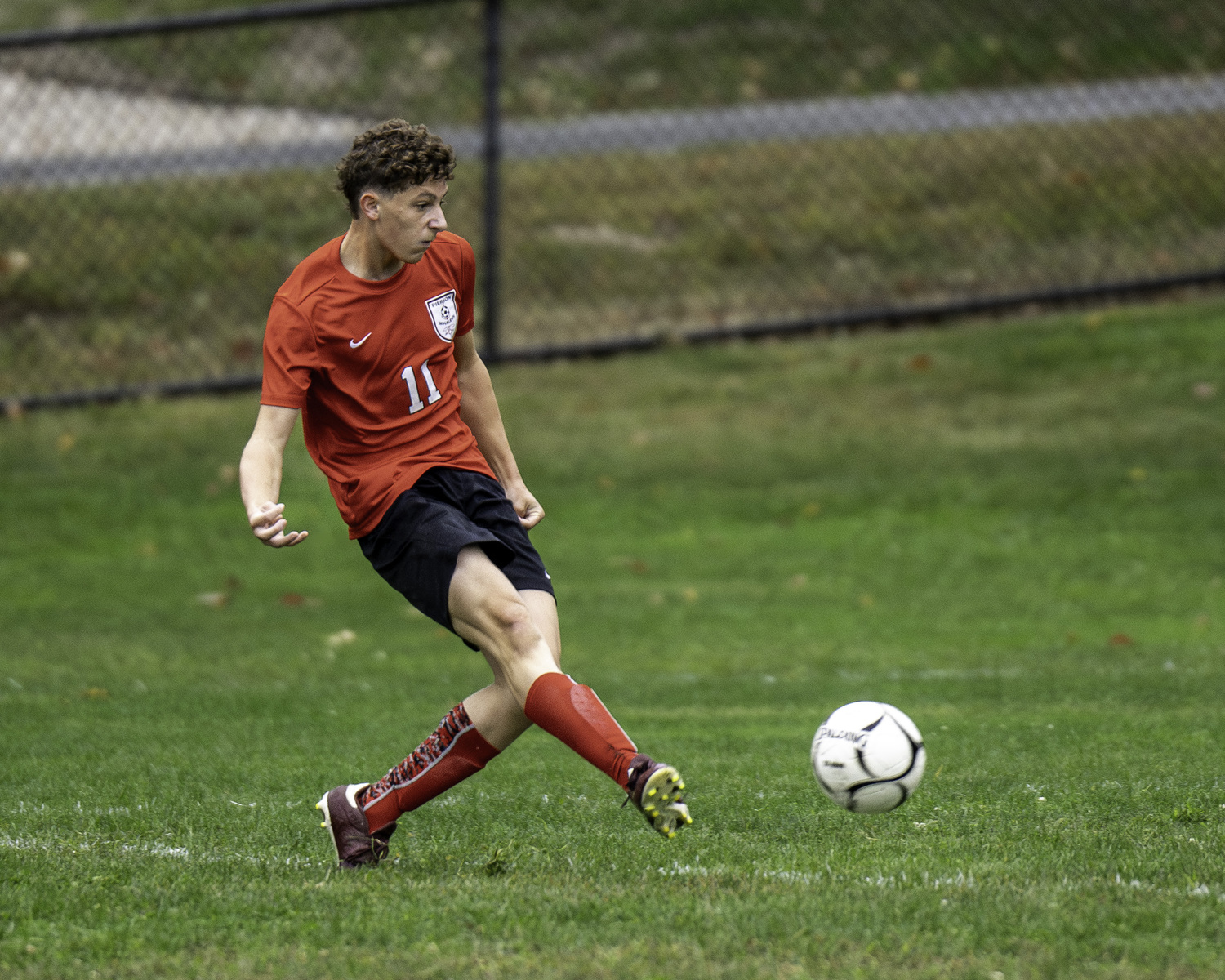 Pierson senior Andy Wayne.   MARIANNE BARNETT