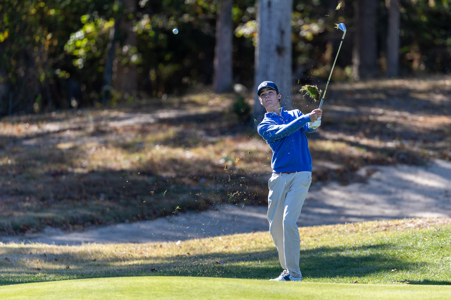 Westhampton Beach senior Owen Jessop.   RON ESPOSITO