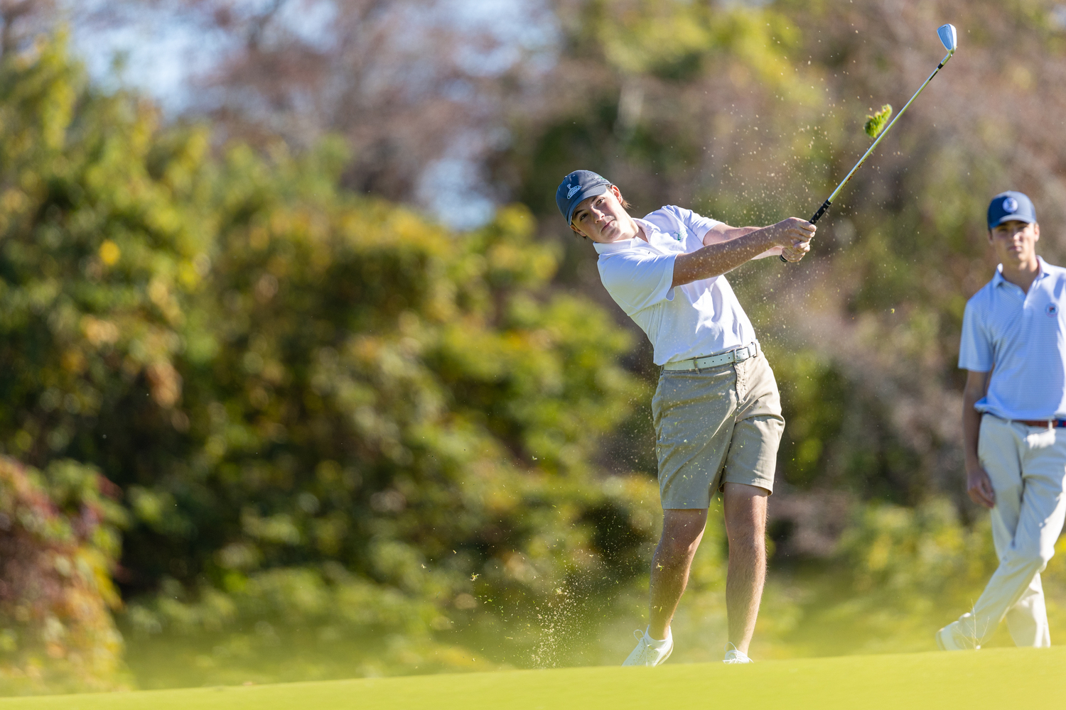 Westhampton Beach junior Zach Berger.   RON ESPOSITO