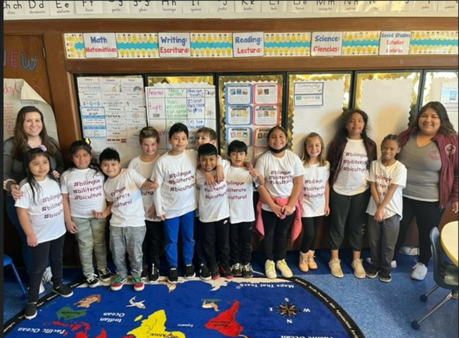 The ISA program at Southampton Schools begins in kindergarten. COURTESY NICOLE FERNANDEZ