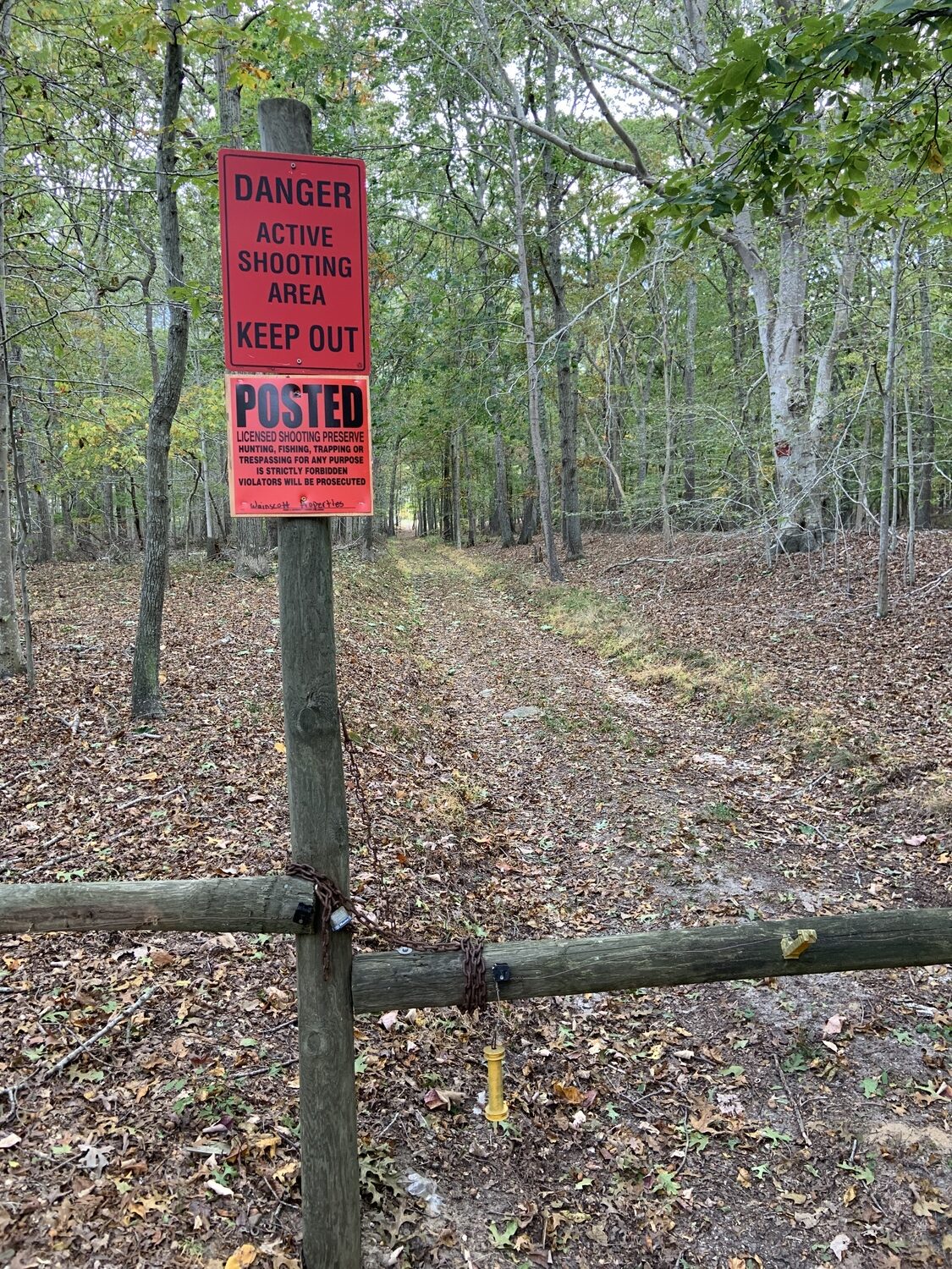 The Spring Farm game preserve south of Sag Harbor has been purchased by Patrick Bistrian's Wainscott Properties and will be operated as a private hunting preserve. STEPHEN J. KOTZ