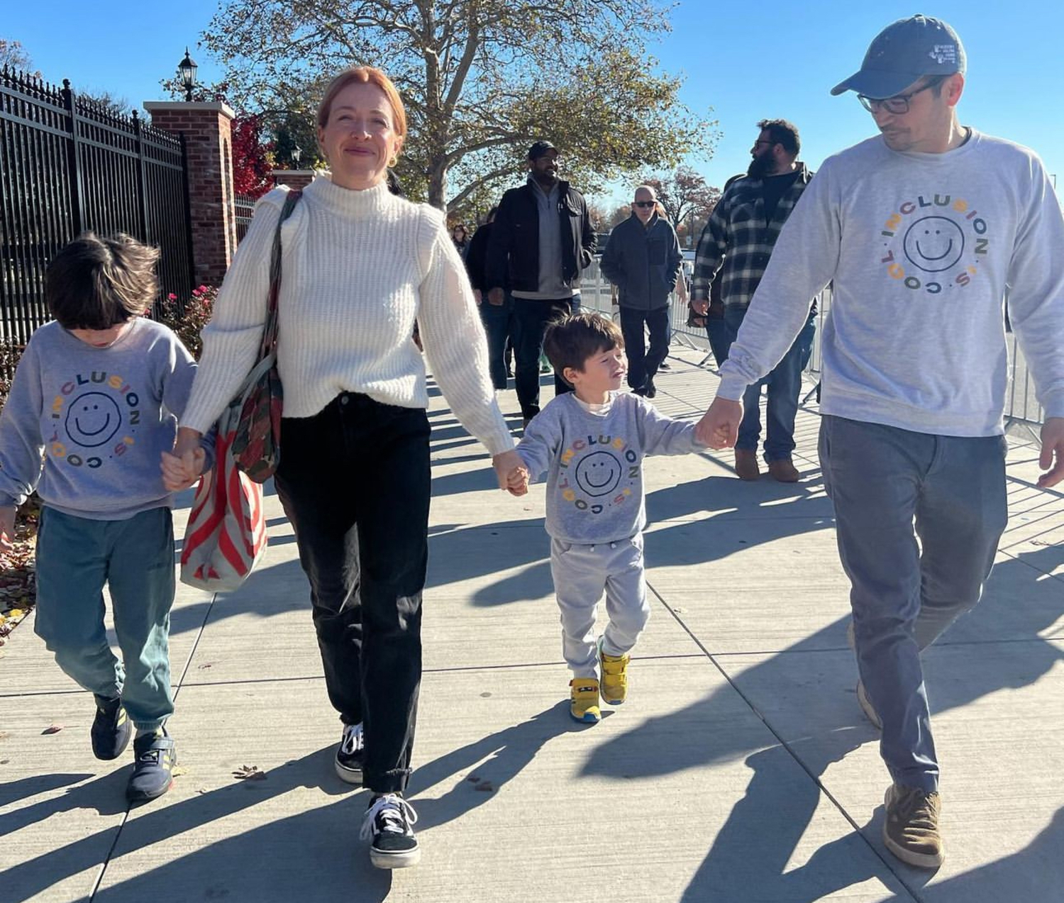 Kristen and Augie Teodoro with their children, Hudson and Tucker. COURTESY KRISTEN TEODORO