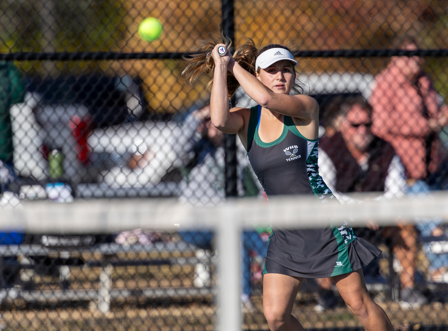 Senior Matilda Buchen fires a shot. RON ESPOSITO