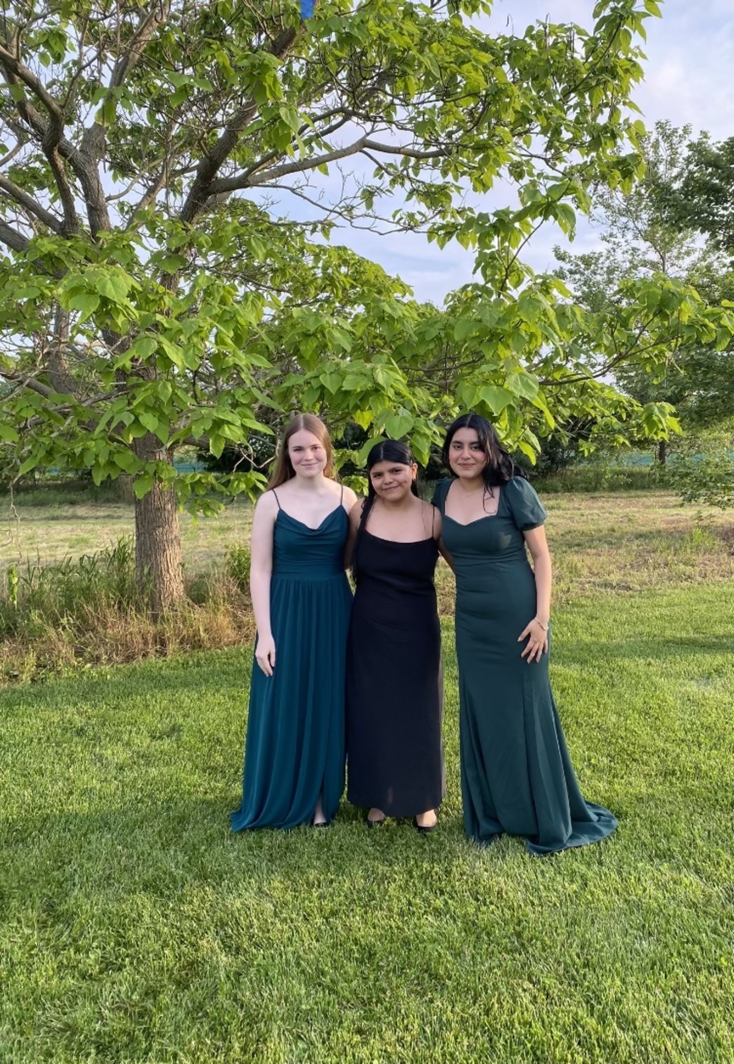 Waverly Hoffman, Selena Morales and Tifany Cruz Morales. COURTESY WAVERLY HOFFMAN