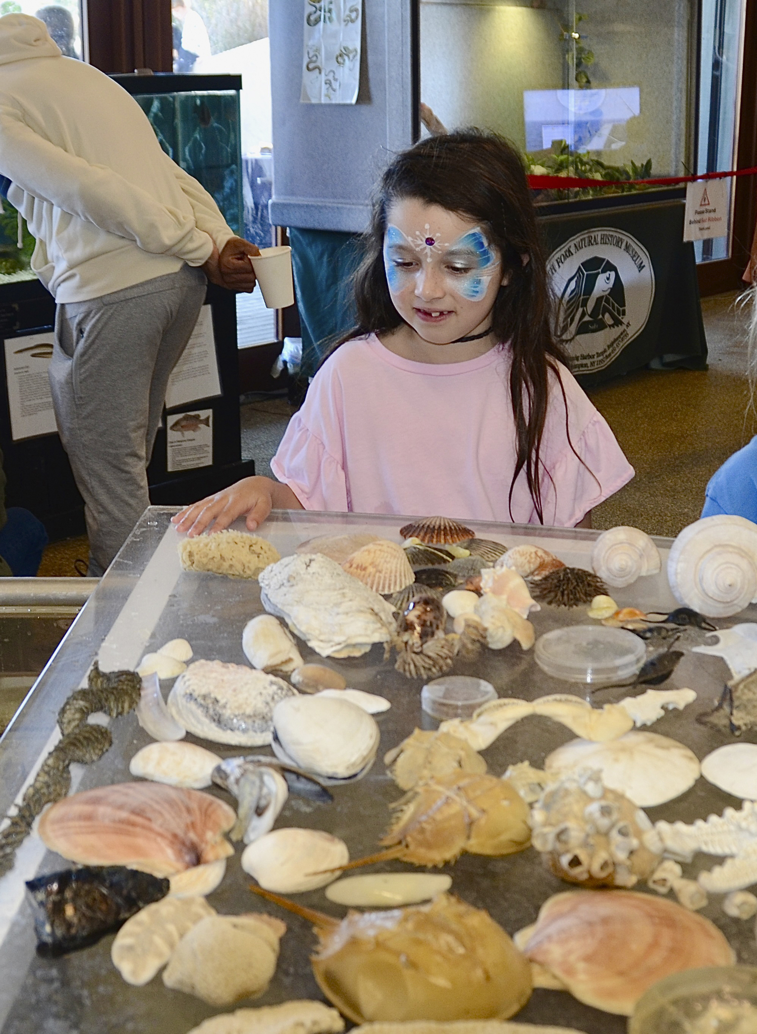 Allegra Blando-Murphy at the Long Pond Greenbelt 25th Annual Celebration on Saturday at the South Fork Natural History Museum on Saturday.  KYRIL BROMLEY