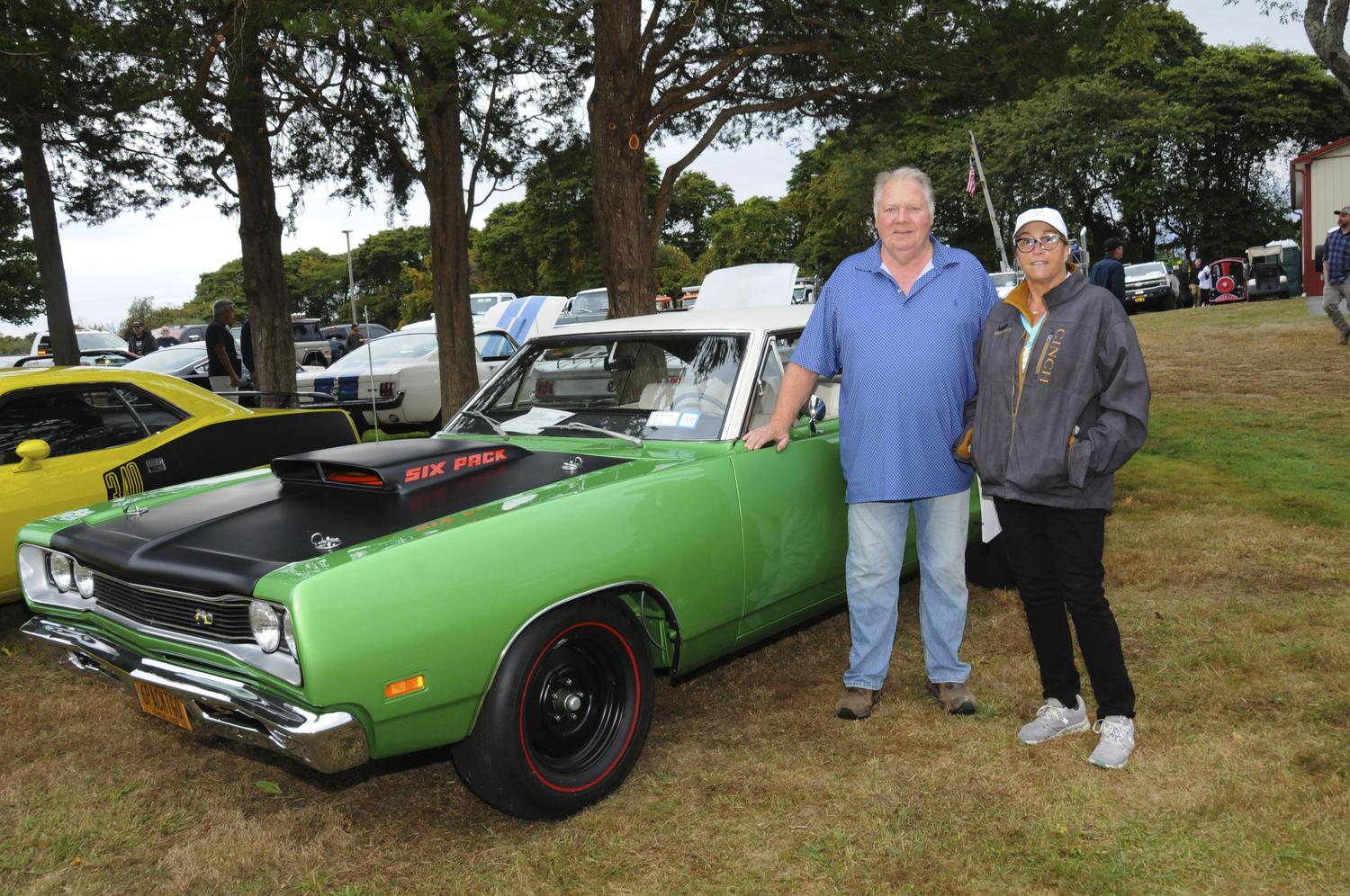 On Sunday, car enthusiasts and friends of the Valcich family gathered at the Amagansett Fire House grounds to support The Tyler Project (tylerproject.org), which the Valciches, having lost their own son to suicide, founded to promote suicide awareness, education and prevention for the South and North Forks for young people. The Show not only benefited the organization, but gave car and truck enthusiasts the opportunity to show off their preciously cared for vehicles, and to enjoy live music, food trucks, ice cream and kid rides.. A car cruise around Montauk followed. Above, Mitchell 