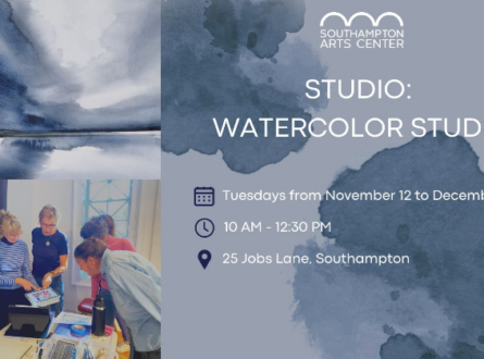 WATERCOLOR CLASS - 5 WEEK COURSE