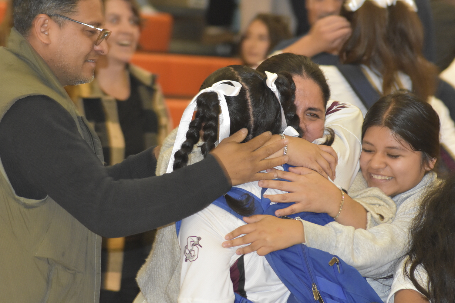 There were plenty of smiles and hugs going around following Southampton's 3-1 playoff victory at Babylon on Saturday.   DREW BUDD