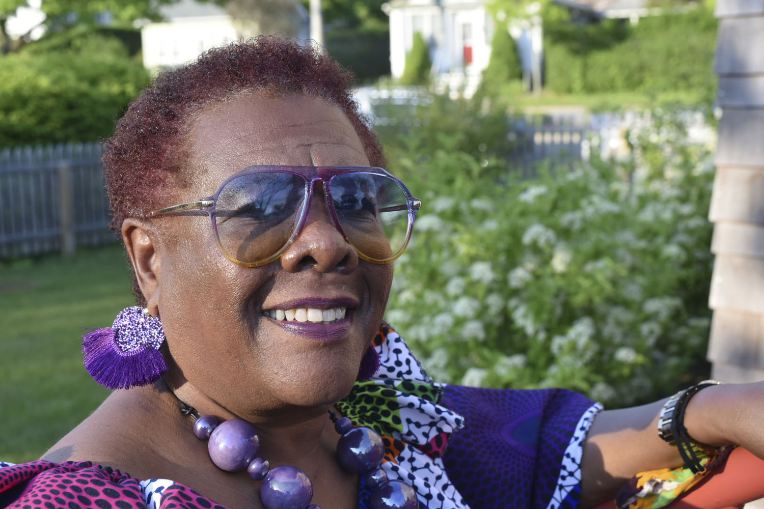 Brenda Simmons, Founder and Executive Director of the Southampton African American Museum (SAAM).