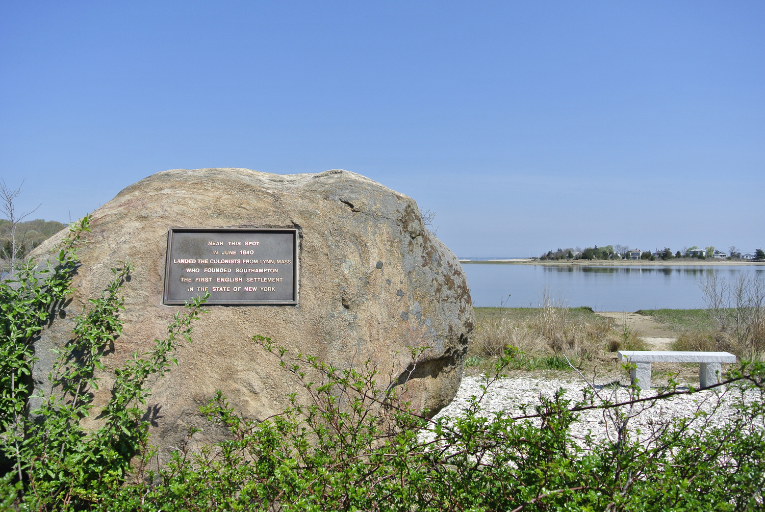 The Conscience Point Historic site in North Sea.  DANA SHAW