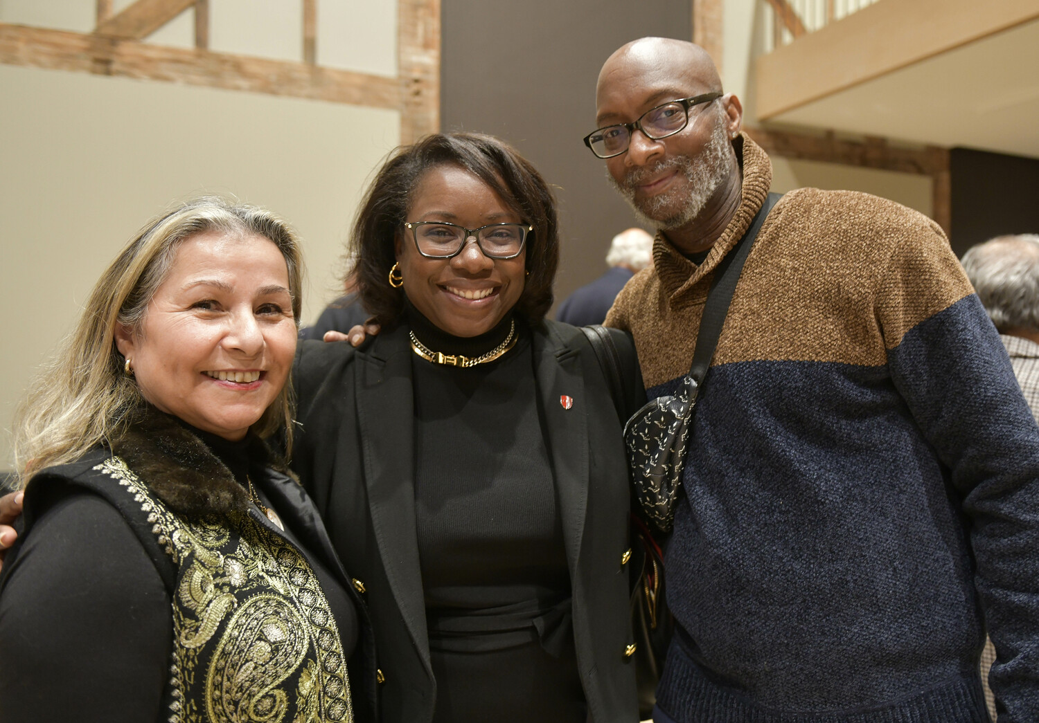 Isabel Sepúlveda-de Scanlon, Wendy Pearson and Michael Wells.   DANA SHAW