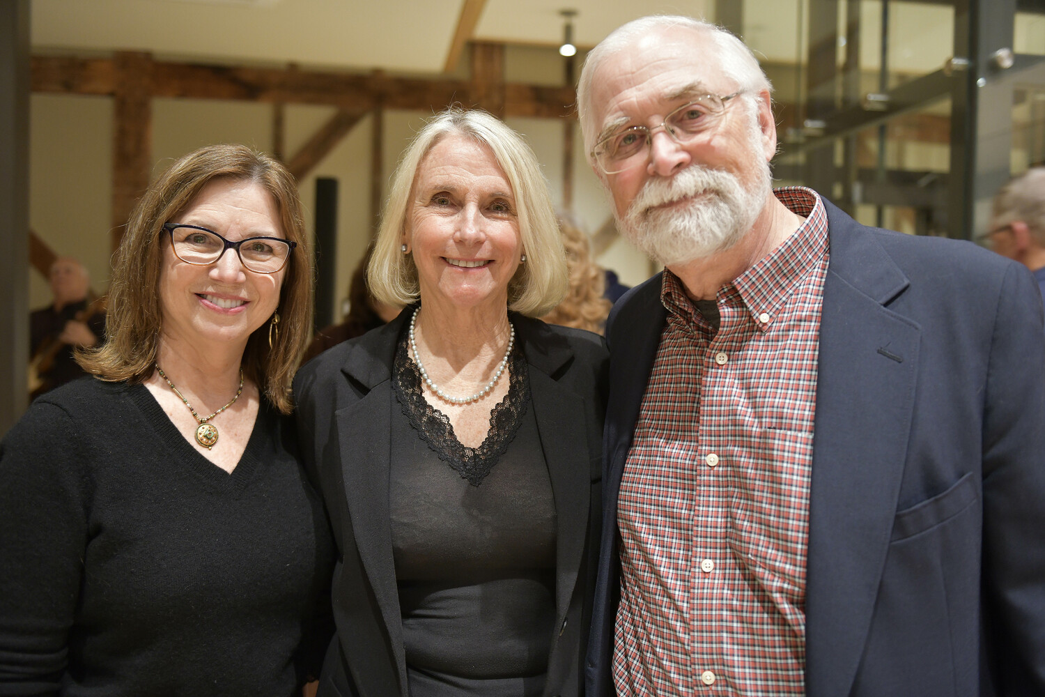 Kathy Kennedy, Jayne Young and John v.H. Halsey.  DANA SHAW