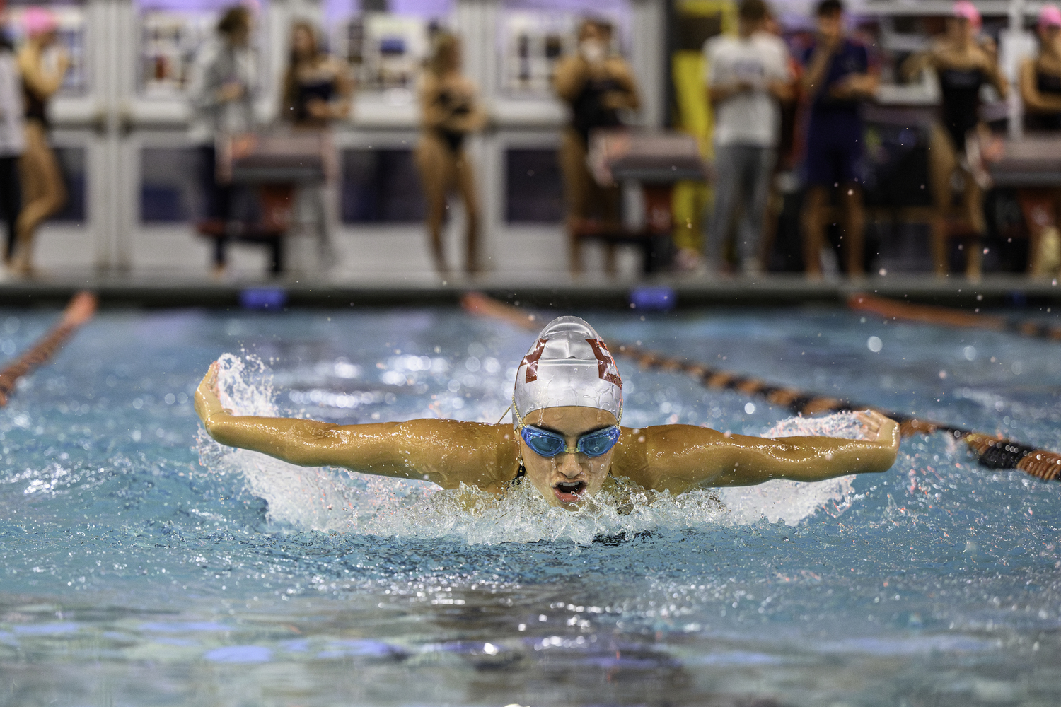 East Hampton senior Ava Castillo qualified for many events for this weekend's county meet.   MARIANNE BARNETT