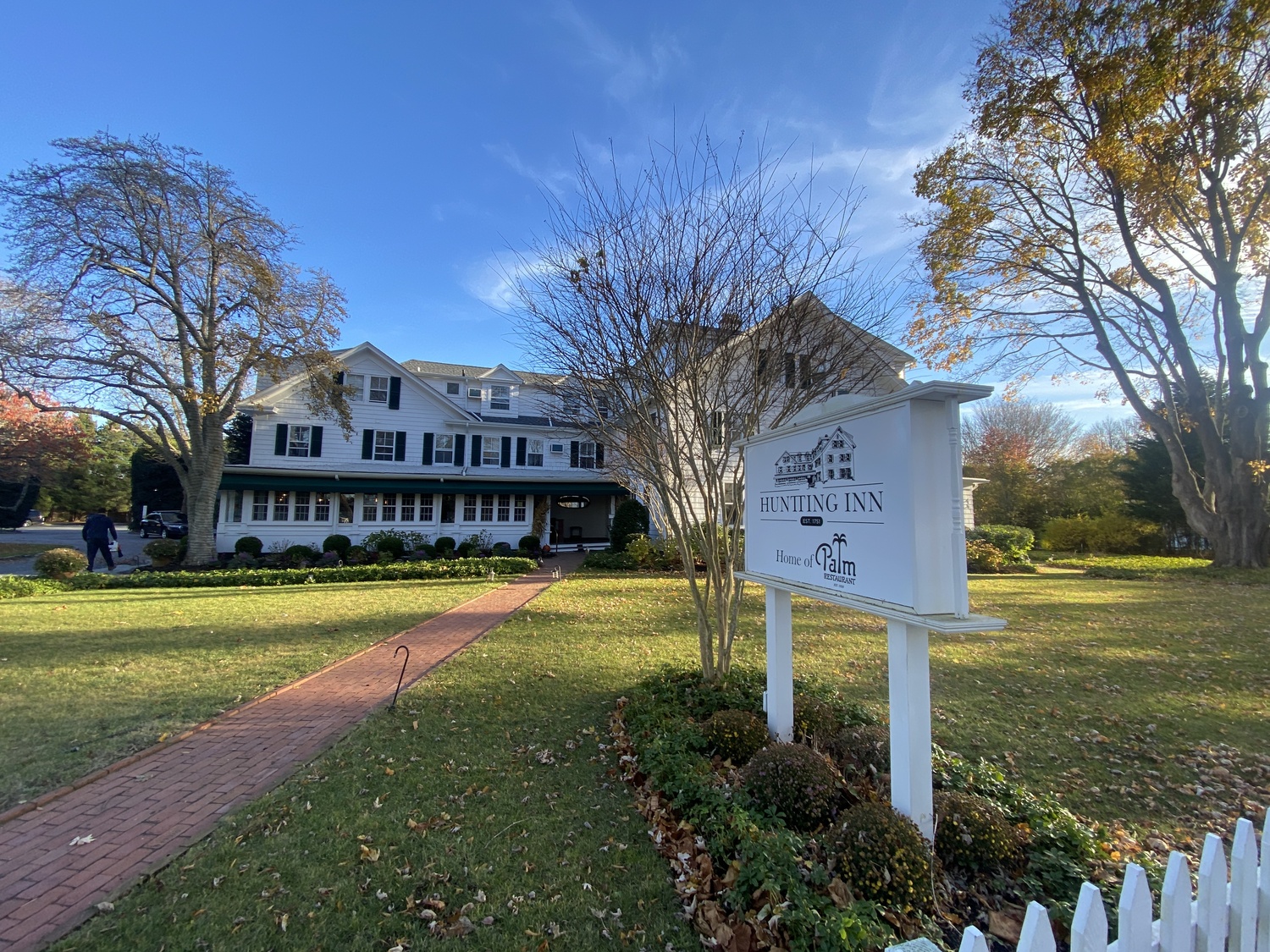 Portions of the Huntting Inn, in East Hampton Village's Main Street Historic District, date to 1699. It has been used for lodging since the 1870s. CHRISTOPHER WALSH