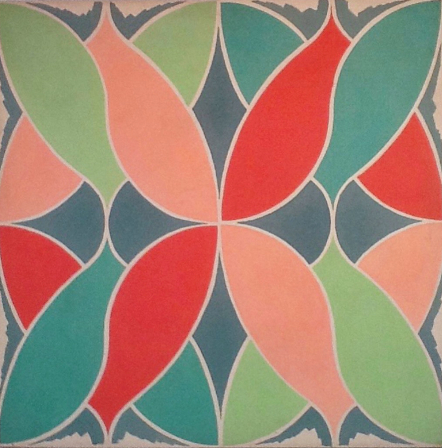 The late Allan Bridge was part of the second generation of color field painters, and experimented with color and form. COURTESY MARISSA BRIDGE