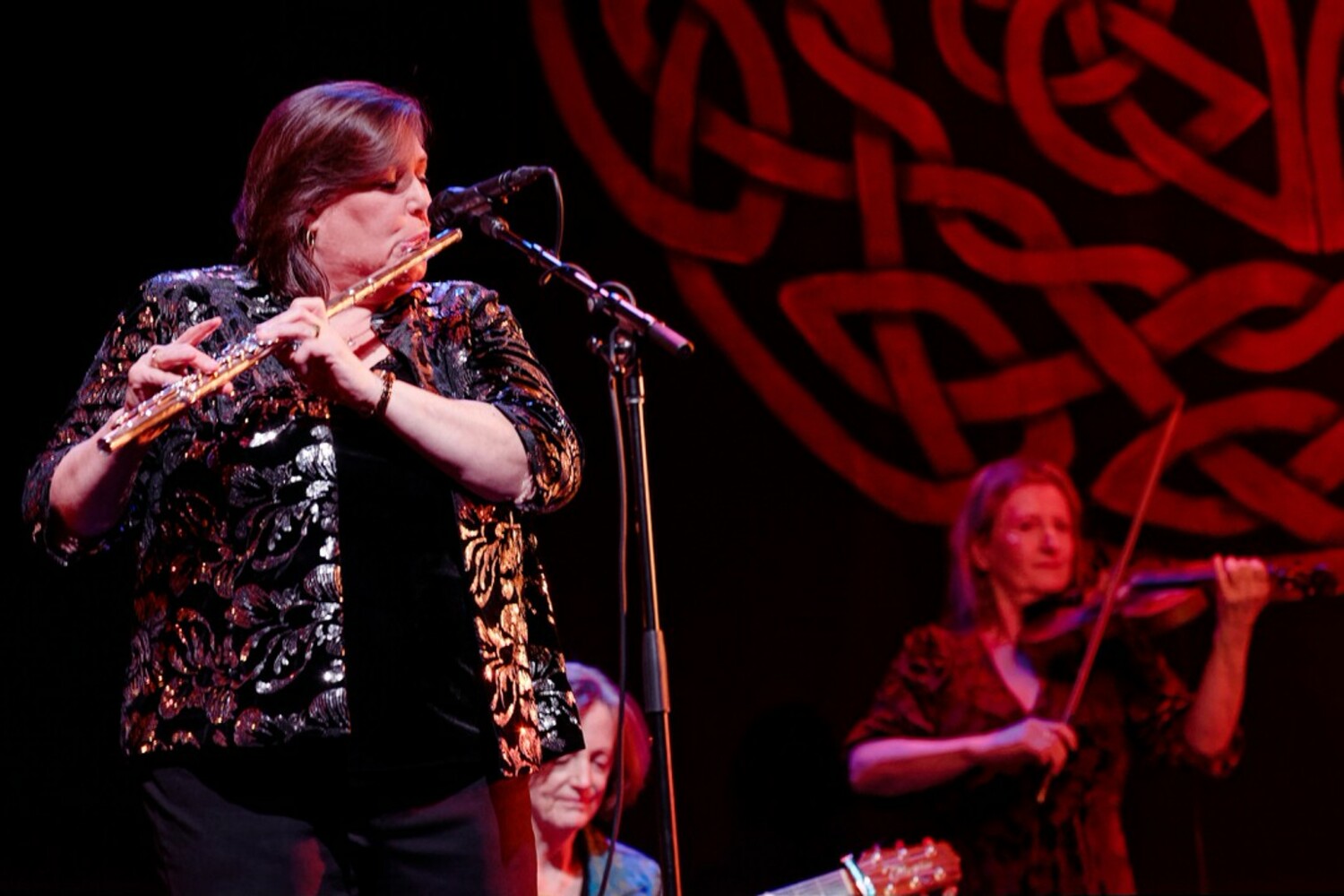 Joanie Madden performing with Cherish the Ladies. COURTESY THE SUFFOLK