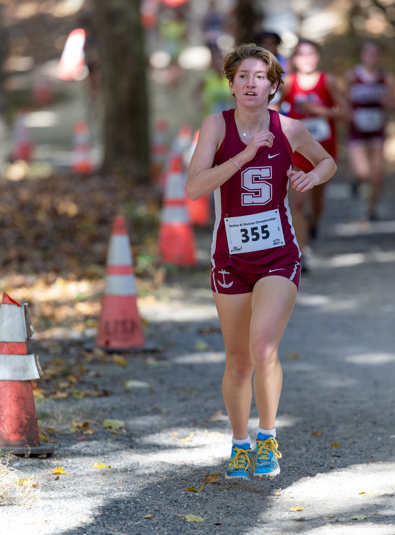 Southampton senior Lili Telvi qualified for the state championships last week. RON ESPOSITO