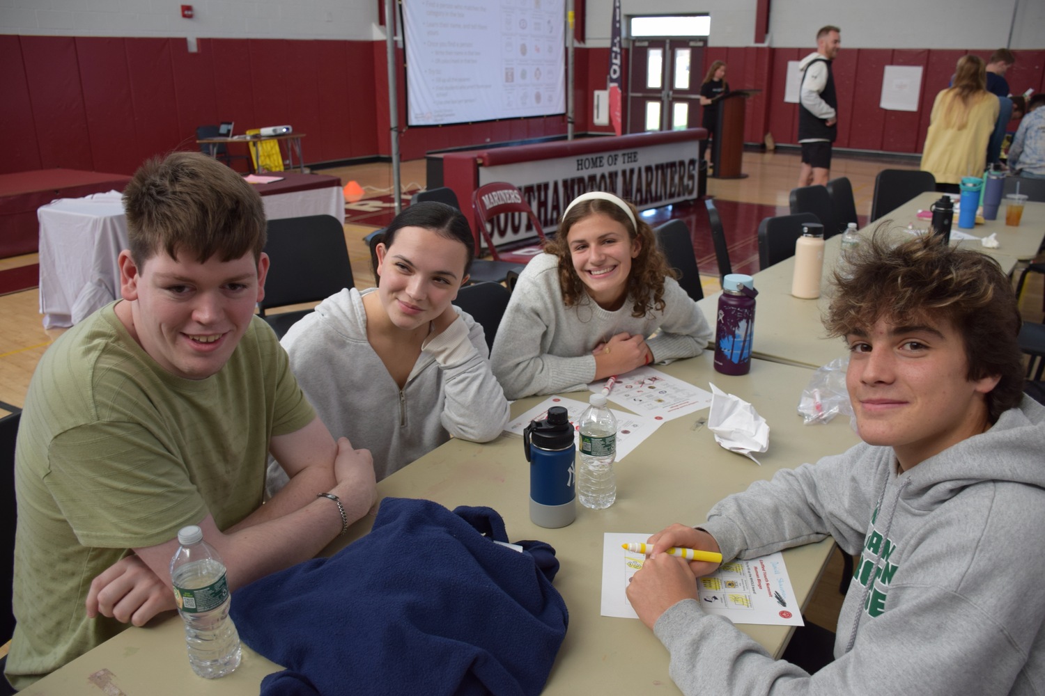 Southampton High School recently hosted a youth summit for Special Olympics Unified Champions schools on the East End. COURTESY SOUTHAMPTON SCHOOL DISTRICT