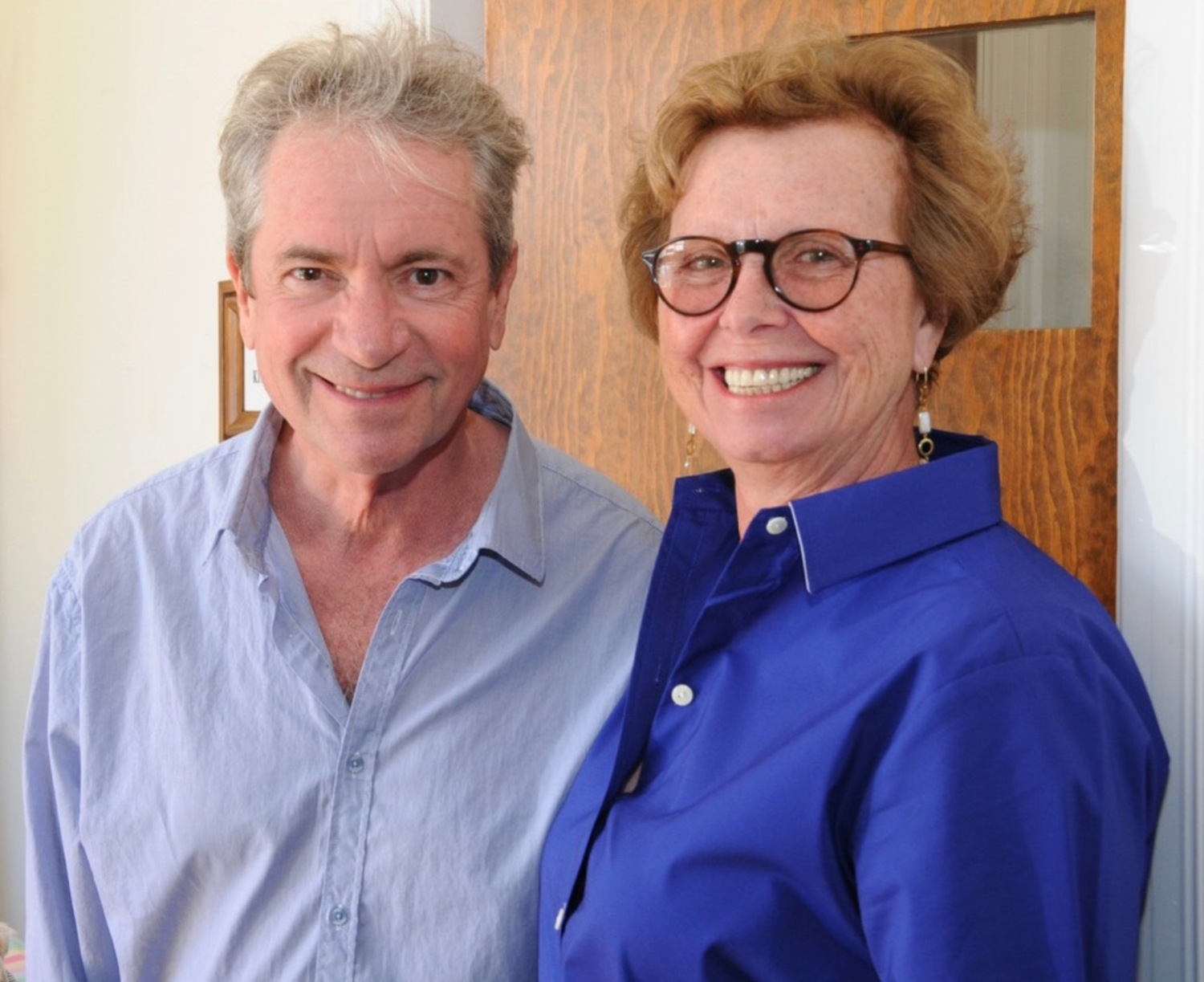 Steve Hamilton, executive director of South Fork Bakery, with Shirley Ruch, the organization's founder and program director. COURTESY SOUTH FORK BAKERY