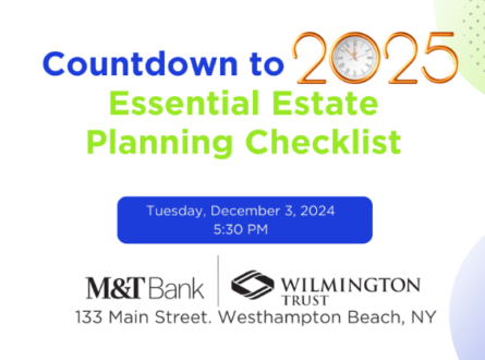 Countdown to 2025: Essential Estate Planning Checklist