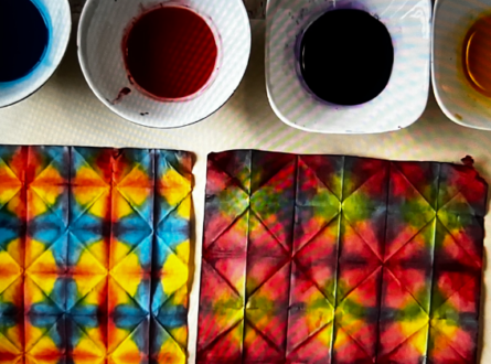 Japanese Folding and Dye Workshop